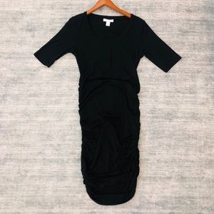 Motherhood Maternity little black dress